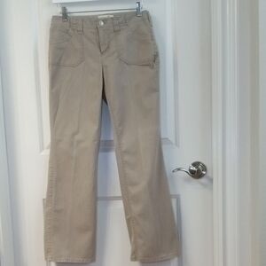 LONDONJEAN Khaki Boot Cut Women's Pants 28"X28.5"